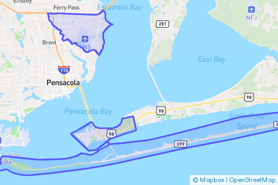 Service Area Map