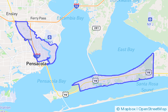 Service Area Map