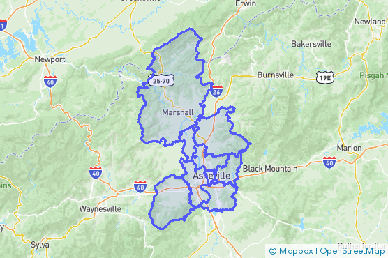 Service Area Map