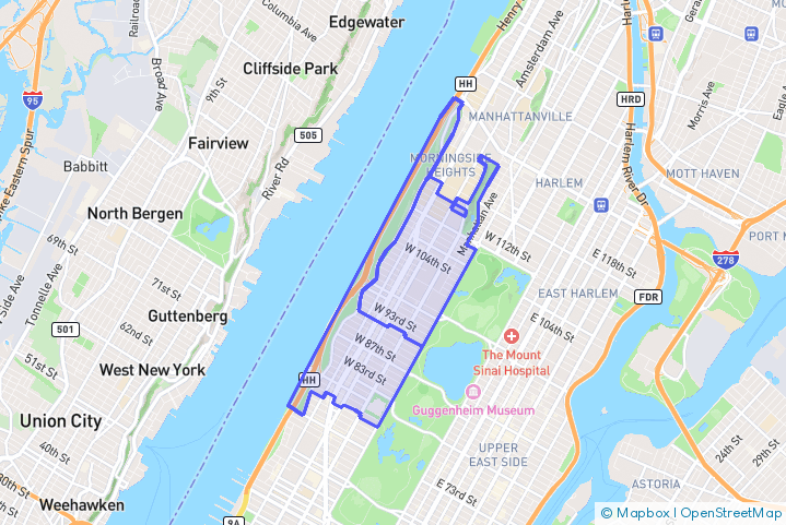 Service Area Map