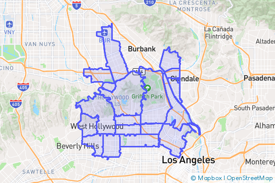 Service Area Map