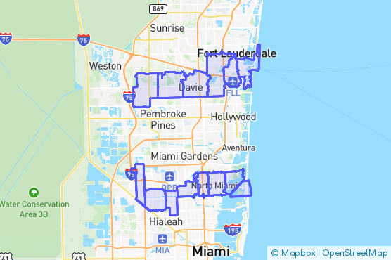Service Area Map