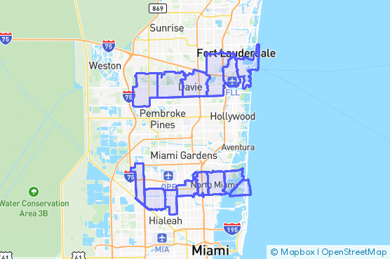 Service Area Map