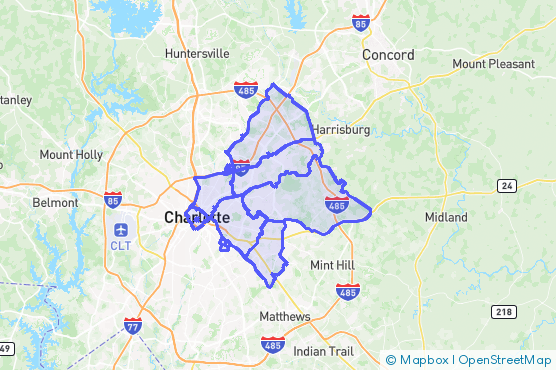 Service Area Map