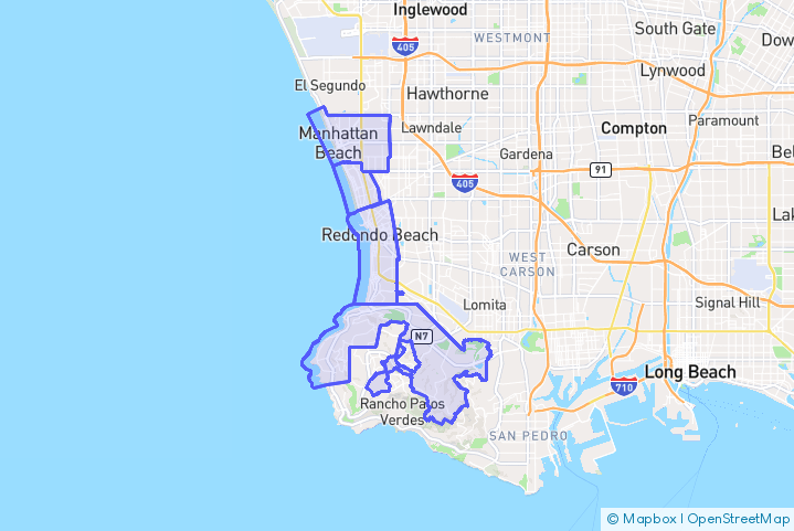 Service Area Map
