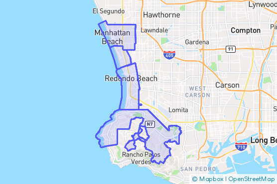 Service Area Map