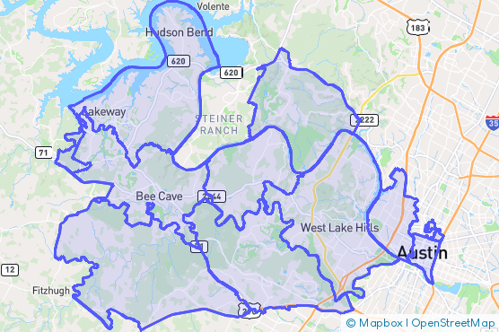 Service Area Map