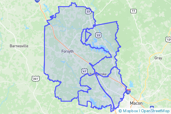 Service Area Map
