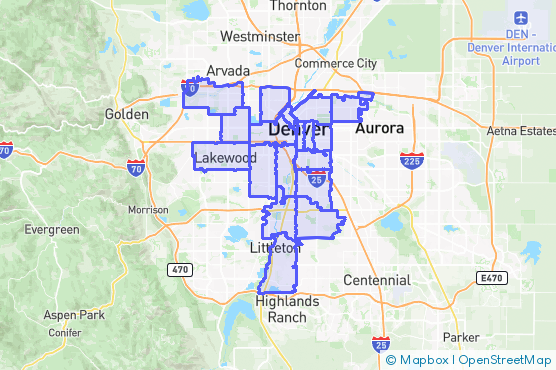 Service Area Map