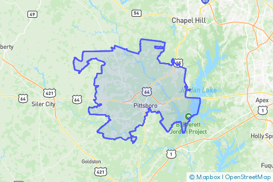 Service Area Map