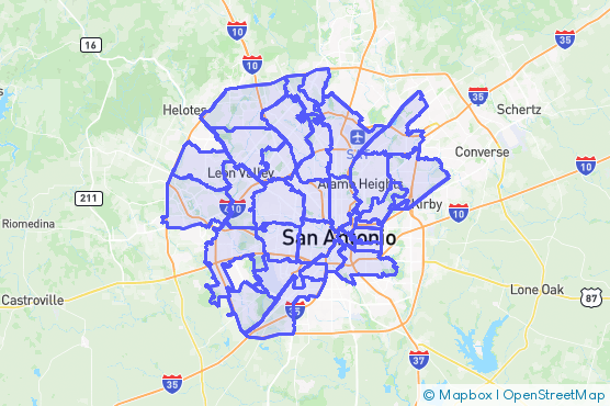 Service Area Map