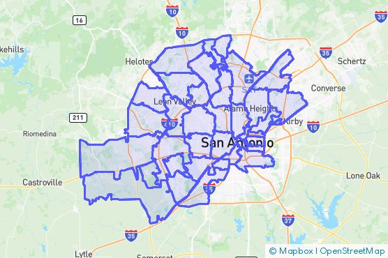 Service Area Map