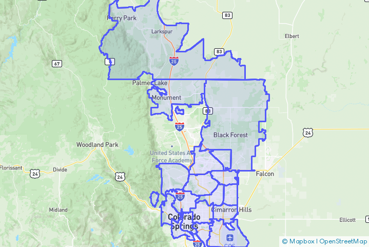 Service Area Map