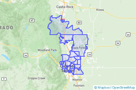 Service Area Map