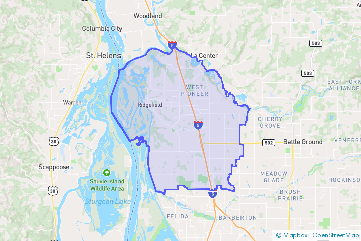 Service Area Map