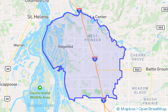 Service Area Map