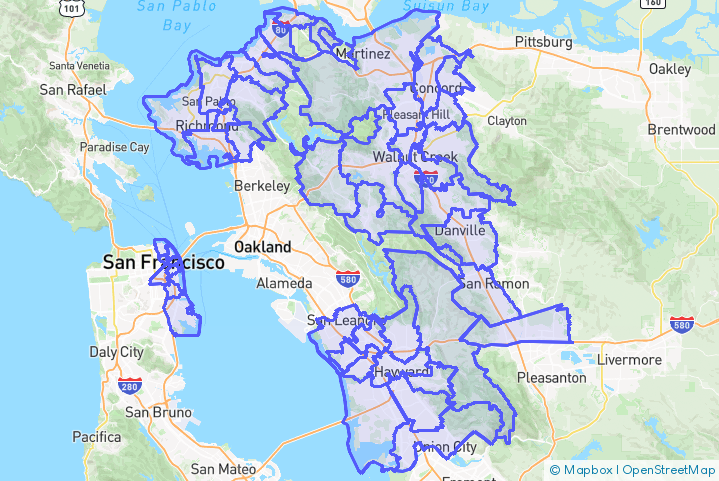 Service Area Map