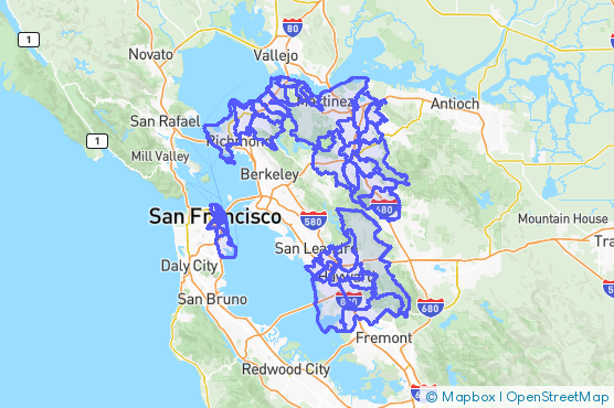 Service Area Map