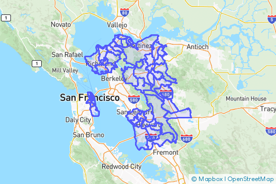 Service Area Map