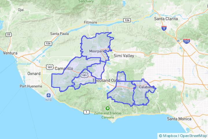 Service Area Map