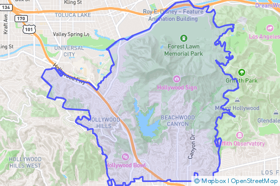 Service Area Map