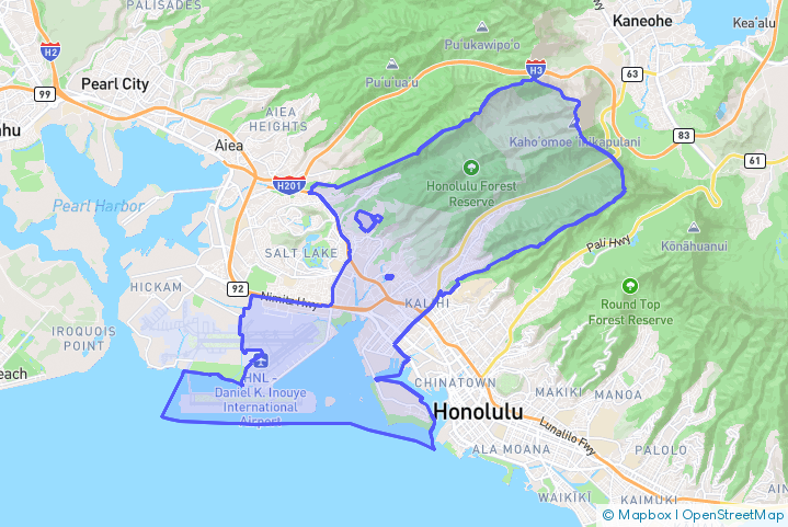 Service Area Map