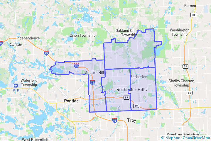 Service Area Map