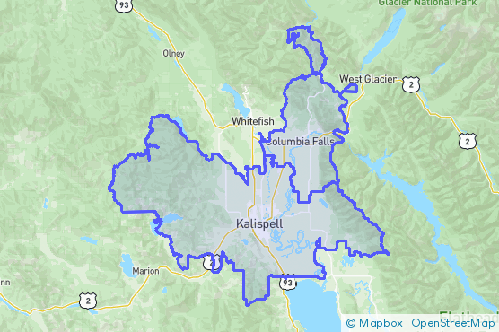Service Area Map