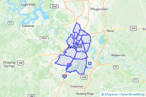 Service Area Map