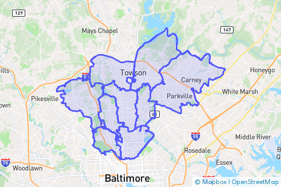 Service Area Map