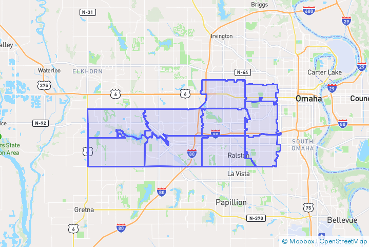 Service Area Map