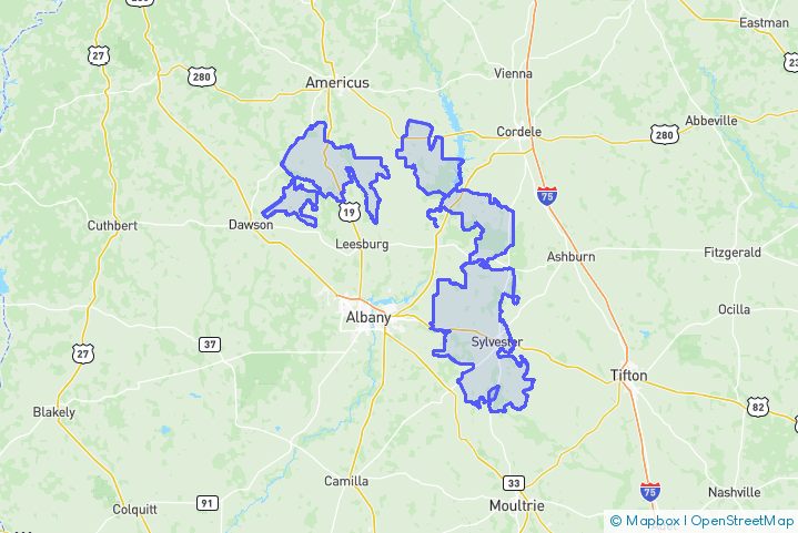 Service Area Map