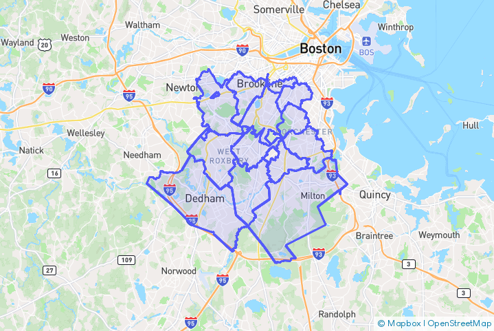 Service Area Map