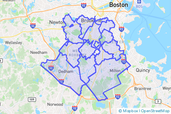 Service Area Map