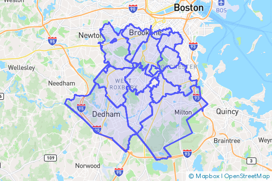 Service Area Map
