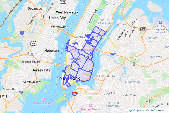 Service Area Map