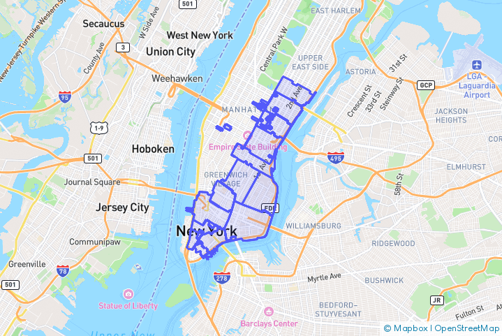 Service Area Map