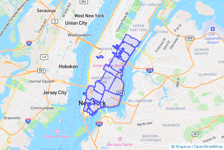 Service Area Map