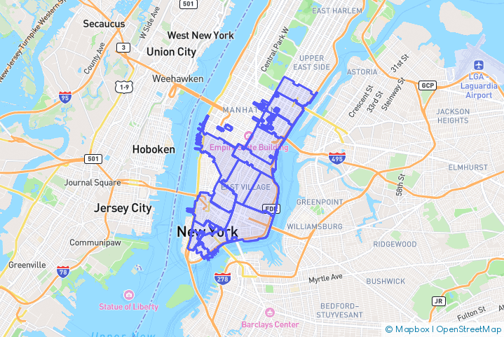 Service Area Map