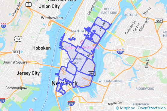 Service Area Map