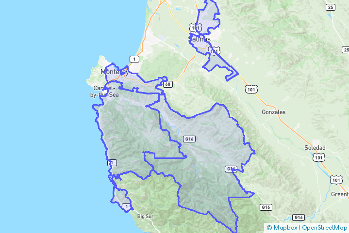 Service Area Map