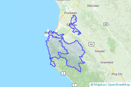 Service Area Map