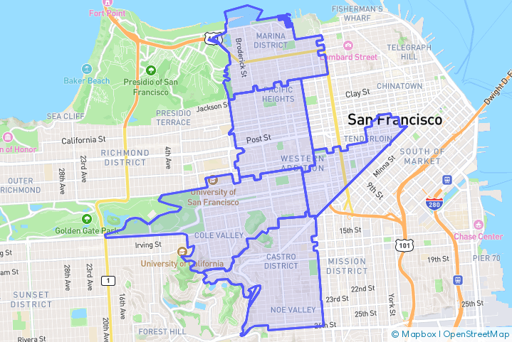 Service Area Map