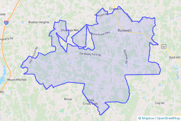 Service Area Map