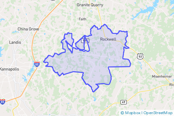 Service Area Map