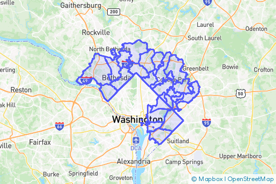 Service Area Map
