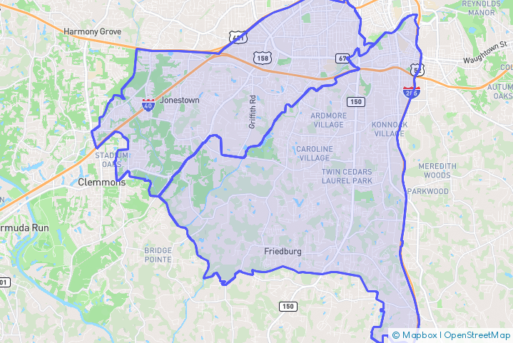 Service Area Map