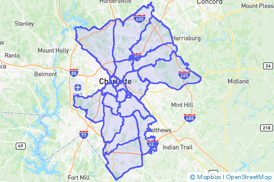 Service Area Map