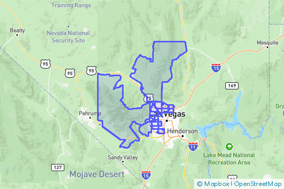 Service Area Map