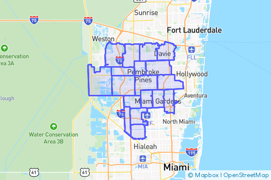 Service Area Map